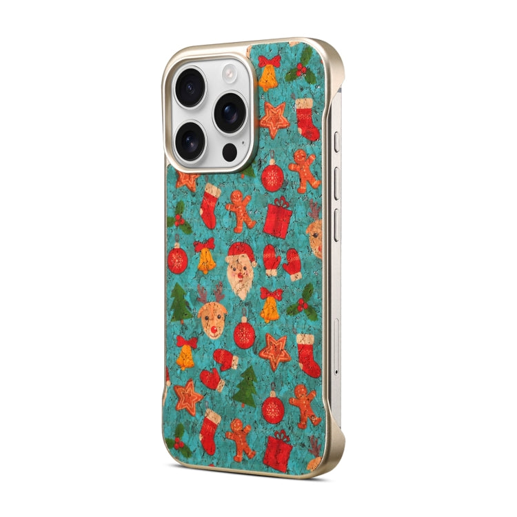 For iPhone 16 Plus Denior A18 Paint MagSafe Phone Case(Christmas) - iPhone 16 Plus Cases by Denior | Online Shopping South Africa | PMC Jewellery | Buy Now Pay Later Mobicred