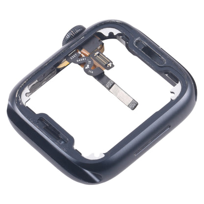 For Apple Watch Series 7 / 8 / 9 45MM GPS Aluminium Alloy Middle Frame Bezel Plate with Crown Spin Axis Flex Cable(Midnight) - Middle Frame by PMC Jewellery | Online Shopping South Africa | PMC Jewellery | Buy Now Pay Later Mobicred