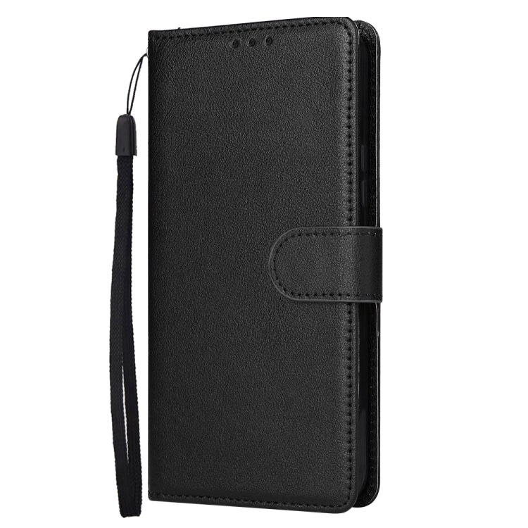 For Samsung Galaxy S25 5G 3-Card Slots Multifunctional Leather Phone Case(Black) - Galaxy S25 5G Cases by PMC Jewellery | Online Shopping South Africa | PMC Jewellery | Buy Now Pay Later Mobicred