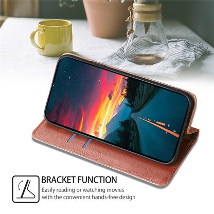 For Samsung Galaxy S25 Ultra 5G Gloss Oil Solid Color Magnetic Leather Phone Case(Rose Gold) - Galaxy S25 Ultra 5G Cases by PMC Jewellery | Online Shopping South Africa | PMC Jewellery | Buy Now Pay Later Mobicred