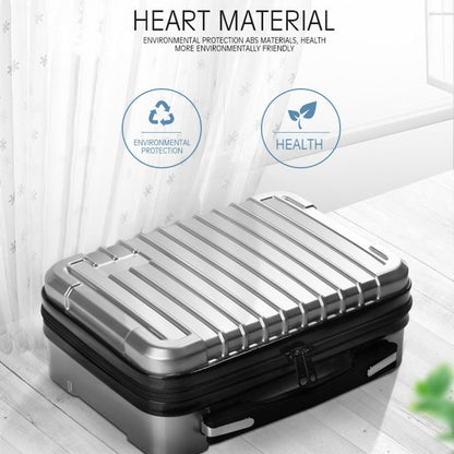 For DJI Mavic Air 2 Shockproof Portable ABS Suitcase Storage Bag Protective Box(Silver) - Backpacks & Bags by PMC Jewellery | Online Shopping South Africa | PMC Jewellery | Buy Now Pay Later Mobicred