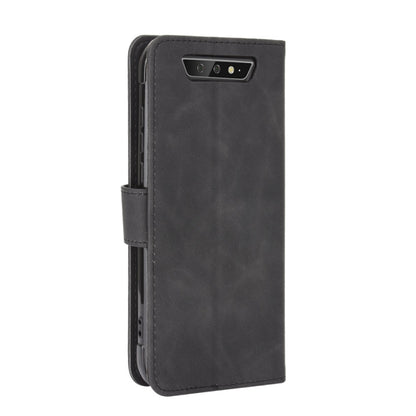 For Blackview BV5500 / BV5500 Pro / BV5500 Plus Solid Color Skin Feel Magnetic Buckle Horizontal Flip Calf Texture PU Leather Case with Holder & Card Slots & Wallet(Black) - More Brand by PMC Jewellery | Online Shopping South Africa | PMC Jewellery | Buy Now Pay Later Mobicred