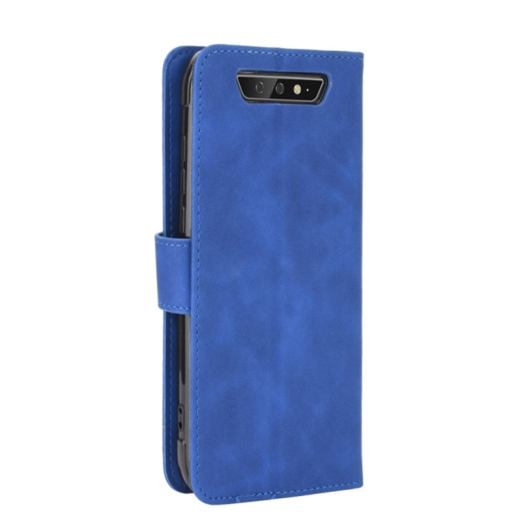 For Blackview BV5500 / BV5500 Pro / BV5500 Plus Solid Color Skin Feel Magnetic Buckle Horizontal Flip Calf Texture PU Leather Case with Holder & Card Slots & Wallet(Blue) - More Brand by PMC Jewellery | Online Shopping South Africa | PMC Jewellery | Buy Now Pay Later Mobicred