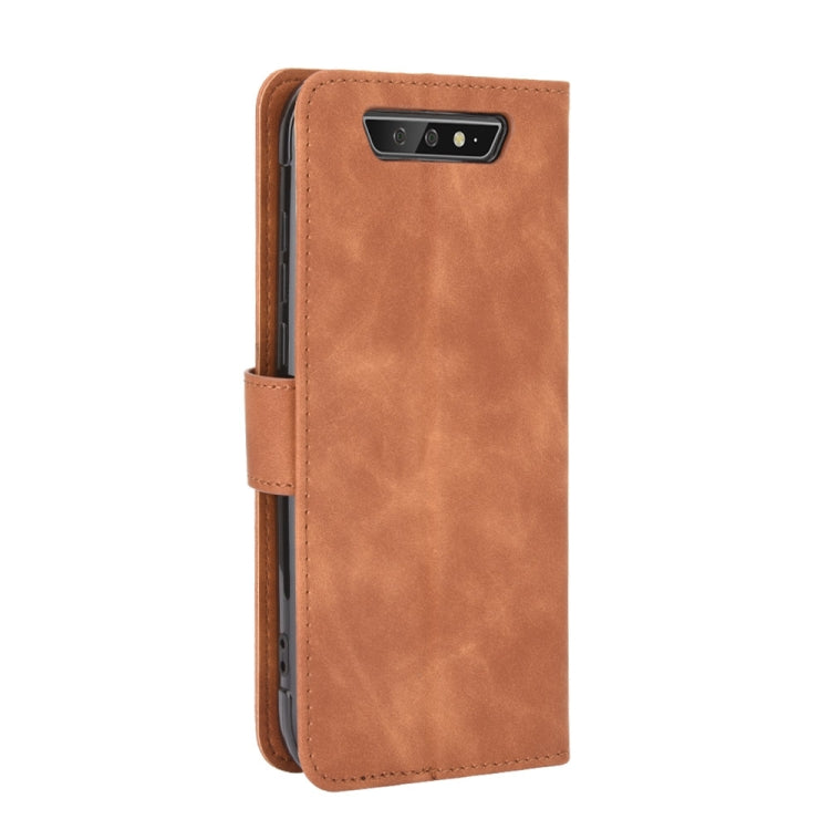 For Blackview BV5500 / BV5500 Pro / BV5500 Plus Solid Color Skin Feel Magnetic Buckle Horizontal Flip Calf Texture PU Leather Case with Holder & Card Slots & Wallet(Brown) - More Brand by PMC Jewellery | Online Shopping South Africa | PMC Jewellery | Buy Now Pay Later Mobicred