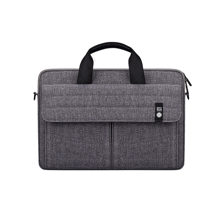 ST08 Handheld Briefcase Carrying Storage Bag without Shoulder Strap for 15.6 inch Laptop(Grey) - 15.6 - 17 inch by PMC Jewellery | Online Shopping South Africa | PMC Jewellery | Buy Now Pay Later Mobicred