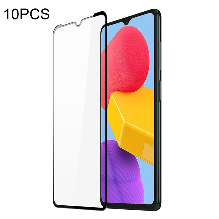 10 PCS For Samsung Galaxy M13 4G DUX DUCIS 0.33mm 9H Medium Alumina HD Full Screen Tempered Glass Film (Black) - Galaxy Tempered Glass by DUX DUCIS | Online Shopping South Africa | PMC Jewellery | Buy Now Pay Later Mobicred