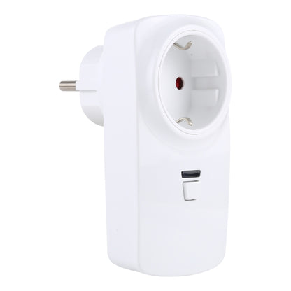 AK-DL220 220V Smart Wireless Remote Control Socket with Remote Control, Plug Type:EU Plug - Smart Socket by PMC Jewellery | Online Shopping South Africa | PMC Jewellery | Buy Now Pay Later Mobicred