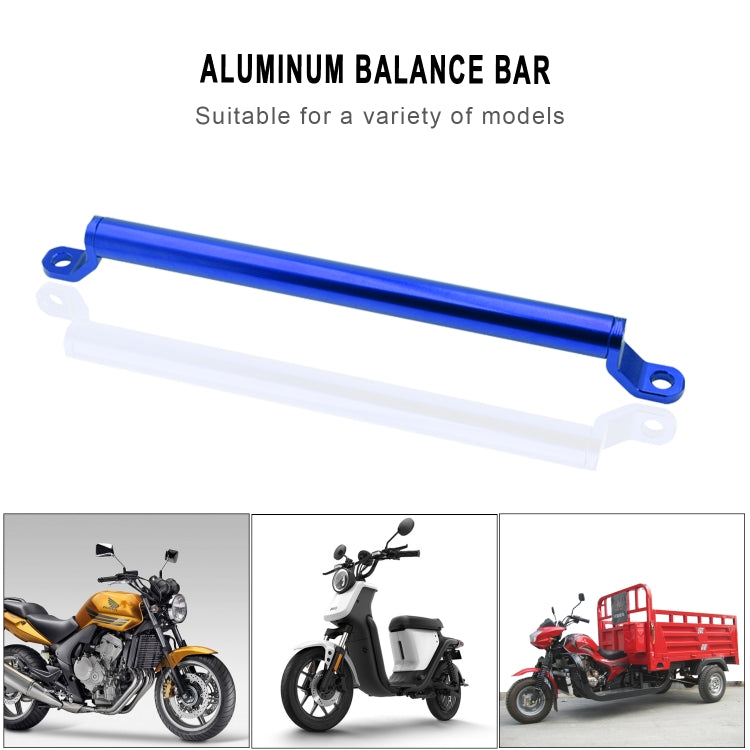 CS-859A2 Motorcycle Electric Vehicle Aluminum Alloy Extended Balance Bar Headlight Mobile Phone Bracket(Blue) - Others by PMC Jewellery | Online Shopping South Africa | PMC Jewellery | Buy Now Pay Later Mobicred