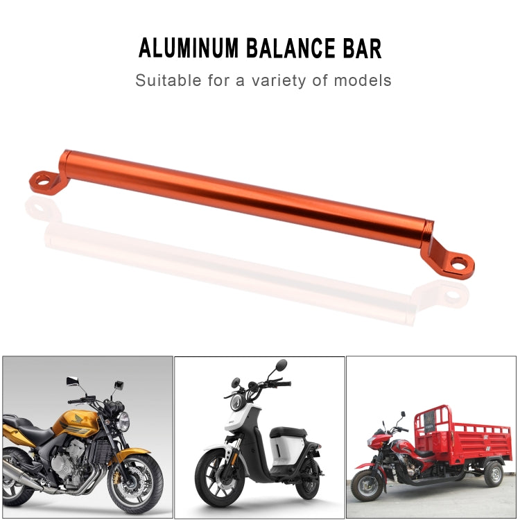 CS-859A5 Motorcycle Electric Vehicle Aluminum Alloy Extended Balance Bar Headlight Mobile Phone Bracket(Orange) - Others by PMC Jewellery | Online Shopping South Africa | PMC Jewellery | Buy Now Pay Later Mobicred