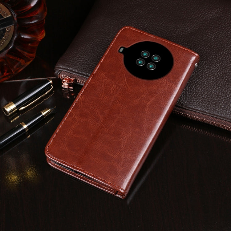 For Cubot Note 20 idewei Crazy Horse Texture Horizontal Flip Leather Case with Holder & Card Slots & Wallet(Brown) - More Brand by idewei | Online Shopping South Africa | PMC Jewellery | Buy Now Pay Later Mobicred