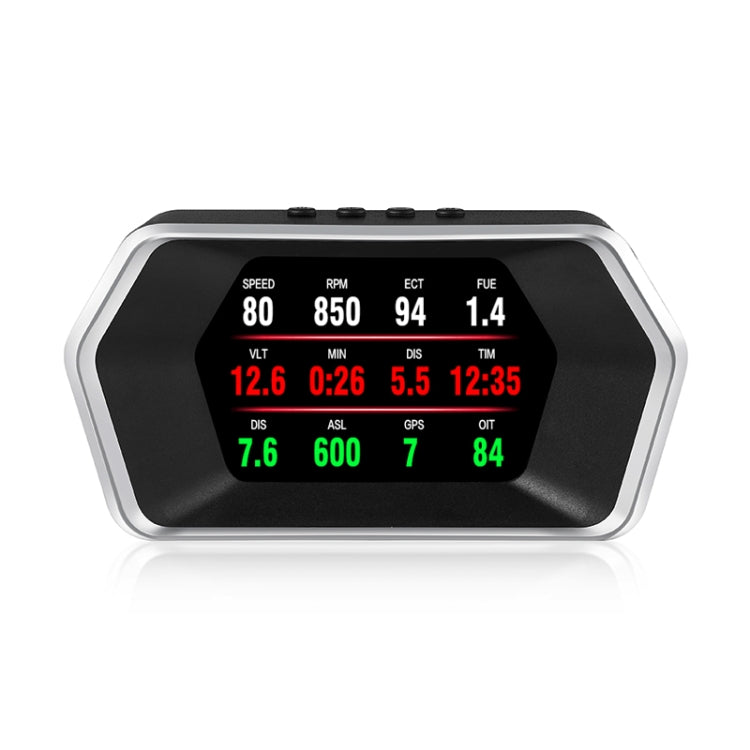 P17 Car HUD Head-up Display GPS Speed Meter Car OBD2 Fault Elimination Code - Head Up Display System by PMC Jewellery | Online Shopping South Africa | PMC Jewellery | Buy Now Pay Later Mobicred