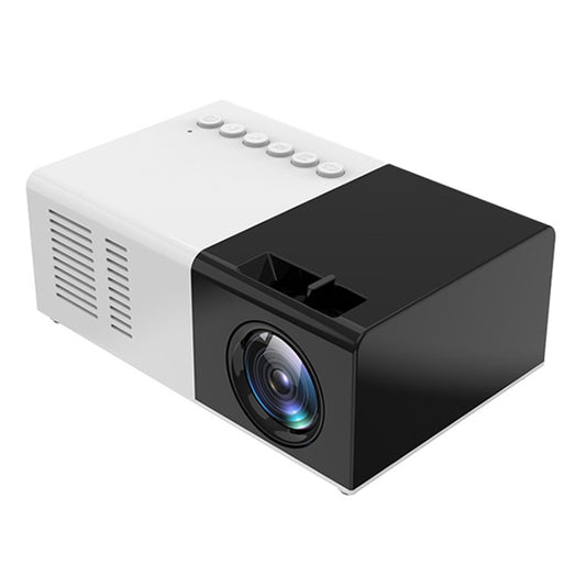 J9 1920x1080P 15 ANSI Portable Home Theater Mini LED HD Digital Projector, Basic Version, AU Plug(Black White) - Mini Projector by PMC Jewellery | Online Shopping South Africa | PMC Jewellery | Buy Now Pay Later Mobicred