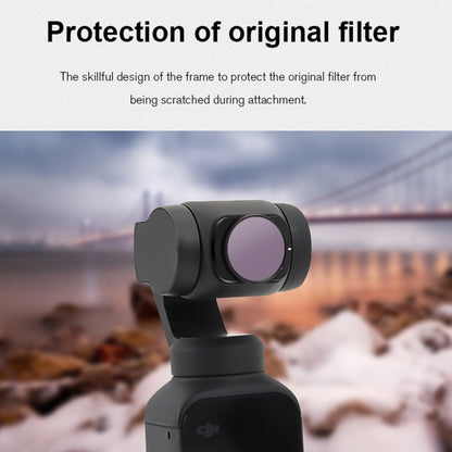 STARTRC 1108493 4 In 1 ND8PL + ND16PL + ND32PL + ND64PL Adjustable Lens Filter Set for DJI OSMO Pocket 2 - Lens Accessories by STARTRC | Online Shopping South Africa | PMC Jewellery | Buy Now Pay Later Mobicred