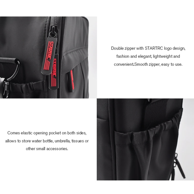 STARTRC 1108728 Portable Waterproof Nylon Shoulder Crossbody Storage Bag for DJI Mavic Mini 2 - Backpacks & Bags by STARTRC | Online Shopping South Africa | PMC Jewellery | Buy Now Pay Later Mobicred