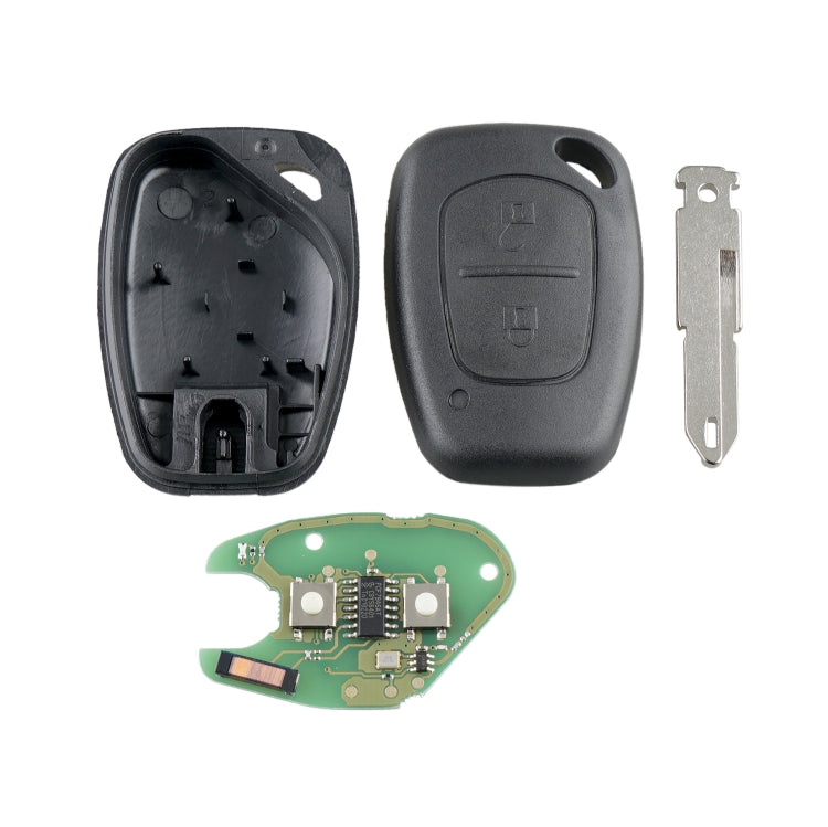 Car Remote Control 206 Embryo PCF7946 434 Frequency for Renault 2-button - Remote Car Key by PMC Jewellery | Online Shopping South Africa | PMC Jewellery | Buy Now Pay Later Mobicred