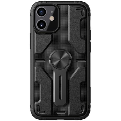 For iPhone 12 mini NILLKIN PC + TPU Medley Case with Removable Stand (Black) - iPhone 12 mini Cases by NILLKIN | Online Shopping South Africa | PMC Jewellery | Buy Now Pay Later Mobicred