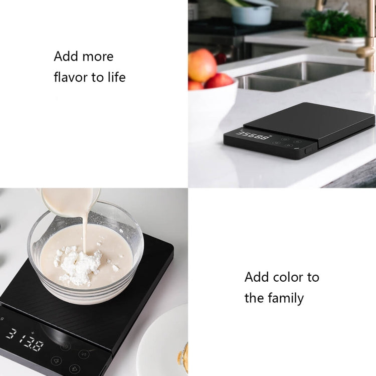 3KG Original Xiaomi Youpin DUKA ES1 Kitchen LCD Digital High-precision Electronic Scale - Kitchen Scales by Xiaomi | Online Shopping South Africa | PMC Jewellery | Buy Now Pay Later Mobicred