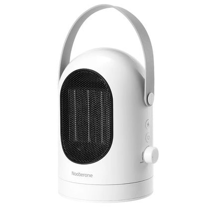 600W Winter Mini Electric Warmer Fan Heater Shaking Head Desktop Household Radiator Energy Saving, EU Plug (White) - Electric Heaters by PMC Jewellery | Online Shopping South Africa | PMC Jewellery | Buy Now Pay Later Mobicred