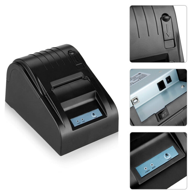 POS-5890T Portable 90mm / sec Thermal Receipt Printer, Compatible ESC/POS Command(Black) - Printer by PMC Jewellery | Online Shopping South Africa | PMC Jewellery | Buy Now Pay Later Mobicred