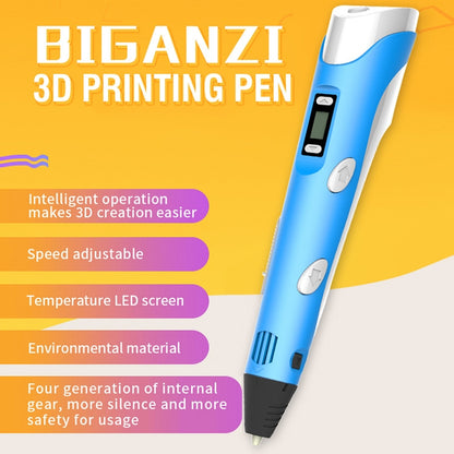 Hand-held 3D Printing Pen, AU Plug (Purple) - 3D Printer by PMC Jewellery | Online Shopping South Africa | PMC Jewellery | Buy Now Pay Later Mobicred