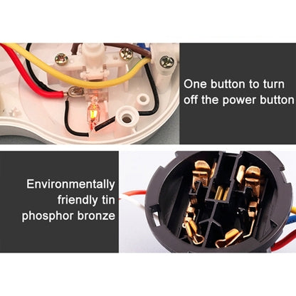 Charging Plug-in Wiring Board Creative Rotary Towline Board 13A Deformed Socket, UK Plug, 3-Bit Socket(Black) - Extension Socket by PMC Jewellery | Online Shopping South Africa | PMC Jewellery | Buy Now Pay Later Mobicred