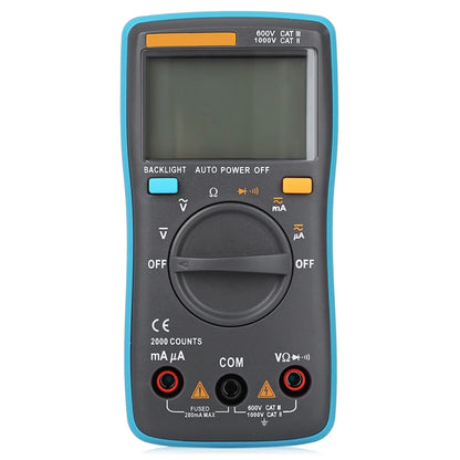 ZT98 CAT III  600V Portable Digital Multimeter 2000 Counts Back-light AC / DC Current Voltage Tester Meter with LCD Screen & Holder - Current & Voltage Tester by PMC Jewellery | Online Shopping South Africa | PMC Jewellery | Buy Now Pay Later Mobicred