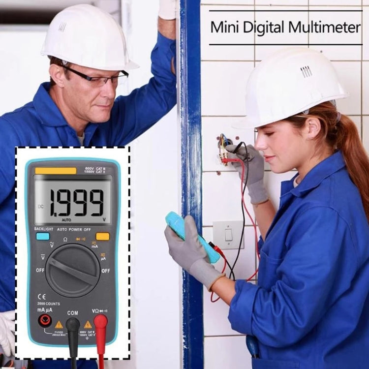 ZT98 CAT III  600V Portable Digital Multimeter 2000 Counts Back-light AC / DC Current Voltage Tester Meter with LCD Screen & Holder - Current & Voltage Tester by PMC Jewellery | Online Shopping South Africa | PMC Jewellery | Buy Now Pay Later Mobicred