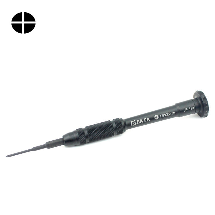 JIAFA JF-619-1.5 Cross 1.5 x 30mm Mobile Phone Repair Tool Screwdriver(Black) - Screwdriver by PMC Jewellery | Online Shopping South Africa | PMC Jewellery