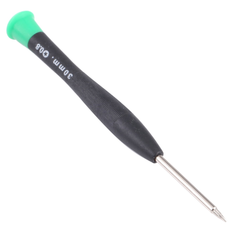 JIAFA JF-614 0.8 Metal + Plastic Mobile Phone Repair Tool Five Star Screwdriver(Green) - Screwdriver by JIAFA | Online Shopping South Africa | PMC Jewellery