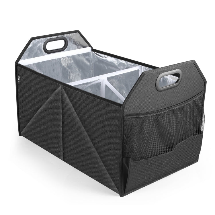 FunAdd Foldable Storage Fresh Box Vehicle Trunk Organizer Bag Transportation Fresh-keeping Box (Black) - Stowing Tidying by FunAdd | Online Shopping South Africa | PMC Jewellery | Buy Now Pay Later Mobicred