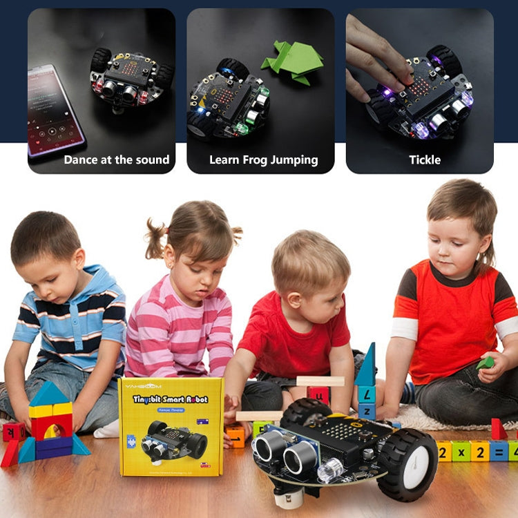 Yahboom Tinybit Smart Robot Car Compatible with Micro:bit V2/1.5 board, without Micro:bit V2/V1.5 Board - Others by YAHBOOM | Online Shopping South Africa | PMC Jewellery | Buy Now Pay Later Mobicred