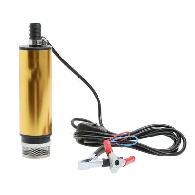 24V Car Electric DC Fuel Pump Submersible Pump, 51mm External Filter Version - Inflatable Pump by PMC Jewellery | Online Shopping South Africa | PMC Jewellery