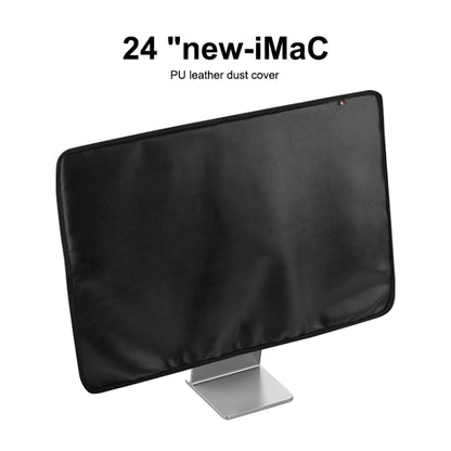 For 24 inch Apple iMac Portable Dustproof Cover Desktop Apple Computer LCD Monitor Cover with Storage Bag(Purple) - Others Accessories by PMC Jewellery | Online Shopping South Africa | PMC Jewellery | Buy Now Pay Later Mobicred