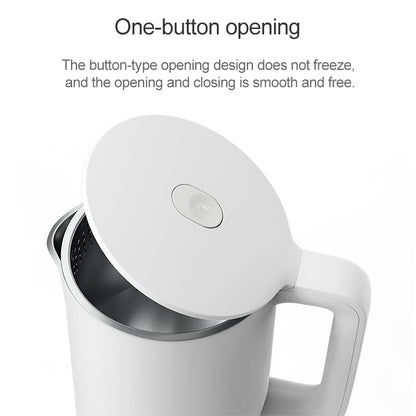 Original Xiaomi Mijia Electric Kettle 1A 1.5L Capacity 1800W Handheld Teapot, CN Plug - Electric Kettle & Stoves by Xiaomi | Online Shopping South Africa | PMC Jewellery | Buy Now Pay Later Mobicred