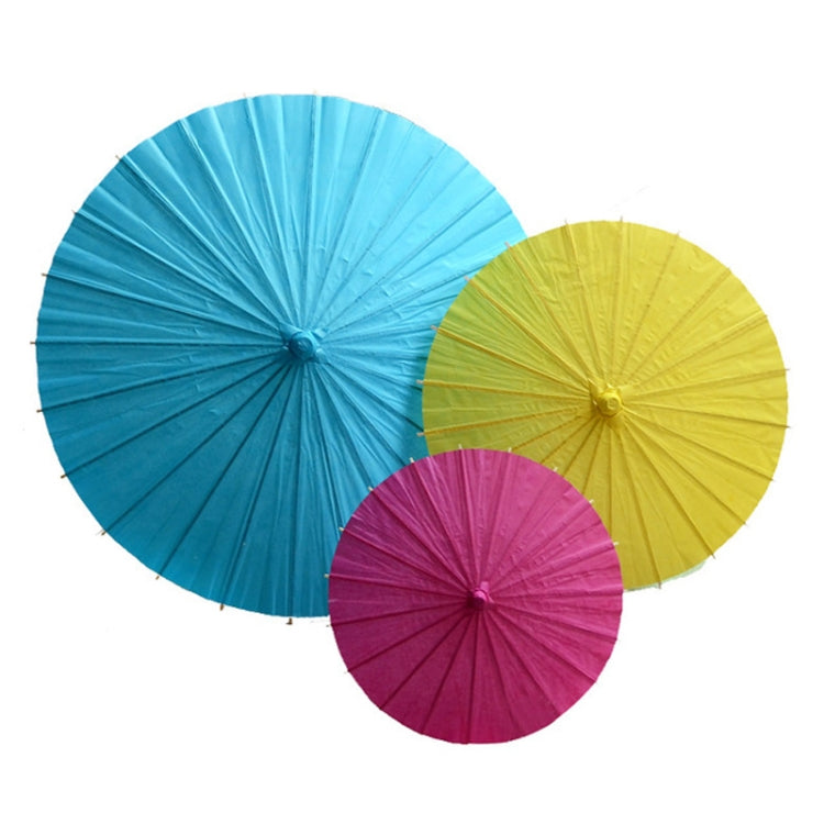 Indoor Aerial Creative Background Layout Corridor Classroom Paper Umbrella Hanging Wall Decoration, Diameter: 60cm(Red) - Ornaments by PMC Jewellery | Online Shopping South Africa | PMC Jewellery