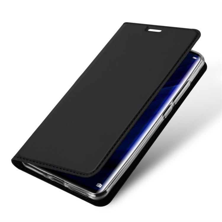 DUX DUCIS Skin Pro Series Horizontal Flip PU + TPU Leather Case for Huawei P30 Pro, with Holder & Card Slots (Black) - Huawei Cases by DUX DUCIS | Online Shopping South Africa | PMC Jewellery | Buy Now Pay Later Mobicred