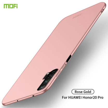 MOFI Frosted PC Ultra-thin Hard Case for Huawei Honor 20 Pro(Rose Gold) - Honor Cases by MOFI | Online Shopping South Africa | PMC Jewellery