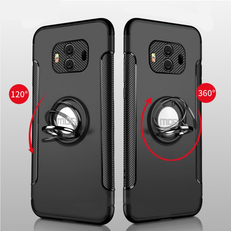 MOFI for  Mysterious Series Huawei Mate 10 Shockproof Protective Back Cover Case with Magnetic Rotatable Ring Holder (Red) - Huawei Cases by MOFI | Online Shopping South Africa | PMC Jewellery