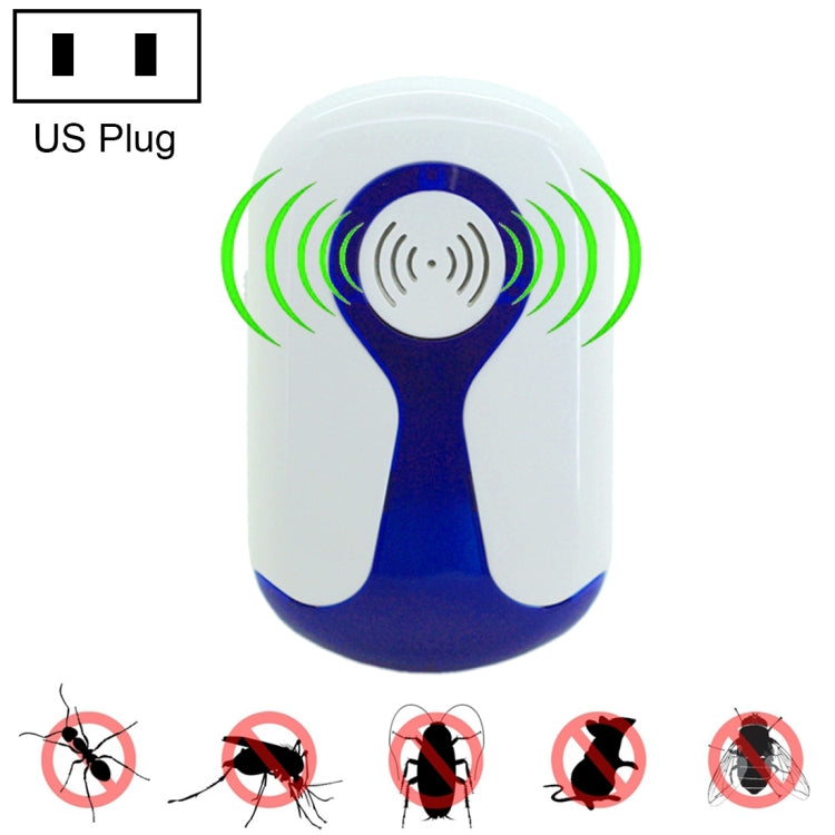 3W Electronic Ultrasonic Anti Mosquito Rat Insect Pest Repeller with Light, US Plug, AC 90-240V - Repellents by PMC Jewellery | Online Shopping South Africa | PMC Jewellery | Buy Now Pay Later Mobicred