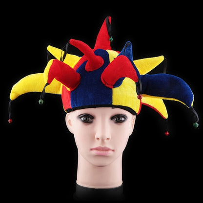 Funny Multicolor Halloween Props Clown Hat - Halloween Prop Decorations by PMC Jewellery | Online Shopping South Africa | PMC Jewellery | Buy Now Pay Later Mobicred