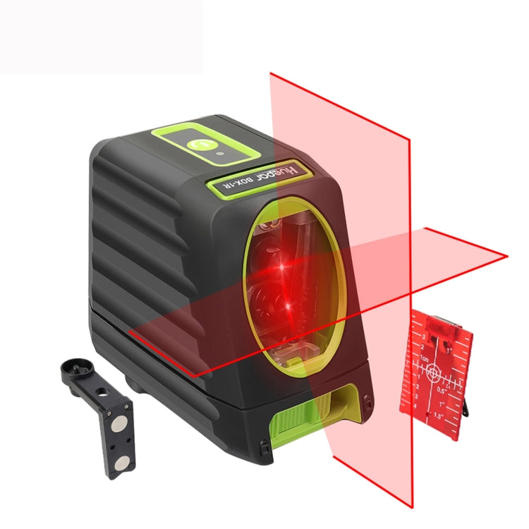 BOX-1R 1V1H 40mW & 10mW 2 Line Red Beam Laser Level Covering Walls and Floors (Red) - Laser Rangefinder by PMC Jewellery | Online Shopping South Africa | PMC Jewellery | Buy Now Pay Later Mobicred