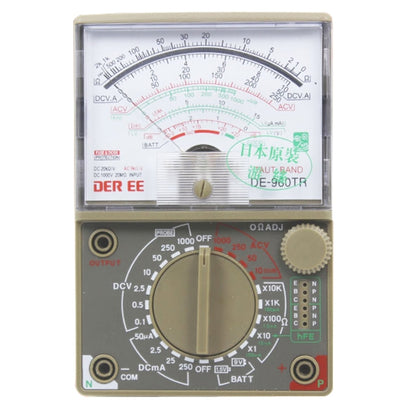 DE-960TR Pointer Precision Springs LCD Screen Display Mechanical Multimeter - Digital Multimeter by PMC Jewellery | Online Shopping South Africa | PMC Jewellery