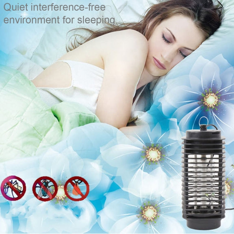 3W Microwave Insect Killer Electric Mosquito Fly Bug Insect Control with Trap Lamp, AC  220V, EU Plug(Black) - Repellents by PMC Jewellery | Online Shopping South Africa | PMC Jewellery | Buy Now Pay Later Mobicred