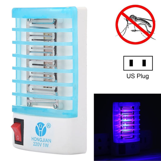 Efficient 4-LED Blue Light Mosquito Killer Night Lamp, US Plug, AC110V - Repellents by PMC Jewellery | Online Shopping South Africa | PMC Jewellery | Buy Now Pay Later Mobicred