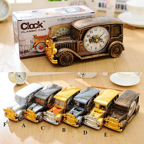 Multi-functional Originality Vintage Car Model Pointer Alarm Clock - Alarm Clocks by PMC Jewellery | Online Shopping South Africa | PMC Jewellery