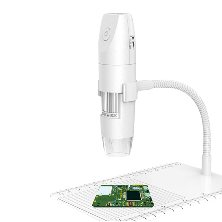 316 50-1000X Adjustable Smart Wifi USB Digital Microscope (White) - Digital Microscope by PMC Jewellery | Online Shopping South Africa | PMC Jewellery | Buy Now Pay Later Mobicred