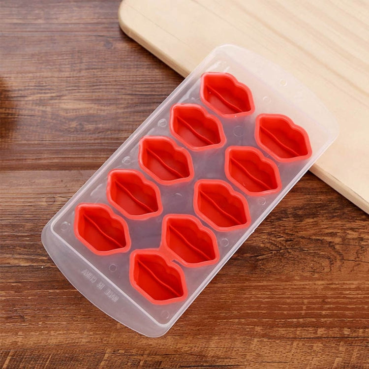 Lips Shaped Silicon Ice Cube Tray / Ice Mold - Food Molds by PMC Jewellery | Online Shopping South Africa | PMC Jewellery | Buy Now Pay Later Mobicred