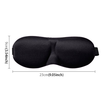 3D Portable Shading Sleep Rest Aid Cover Eye Patch Sleeping Mask Female Cute Eye Mask(Black) - Eye Masks by PMC Jewellery | Online Shopping South Africa | PMC Jewellery