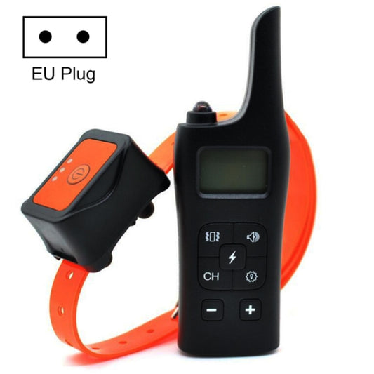 885-2 Rechargeable Training Dogs Stop Barkin Remote Control with 2 Collar Receivers, Support Electric Shock & Vibration & Light & Sound Mode, EU Plug - Training Aids by PMC Jewellery | Online Shopping South Africa | PMC Jewellery | Buy Now Pay Later Mobicred