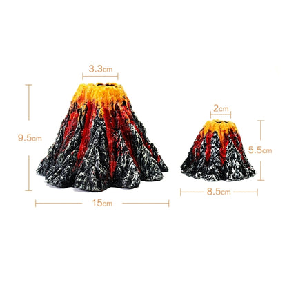 Artificial Tree Plant Grass Fish Tank Decoration Volcano Rock Landscape, Creative Rockery Resin Ornaments Aquarium Air Pump, Size: S, 8.5*5.5*2.0 cm - Fish Tank Decoration by PMC Jewellery | Online Shopping South Africa | PMC Jewellery